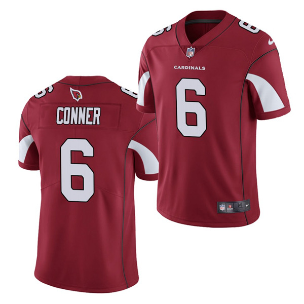 Men's Arizona Cardinals #6 James Conner 2021 Red Vapor Untouchable Limited Stitched Jersey